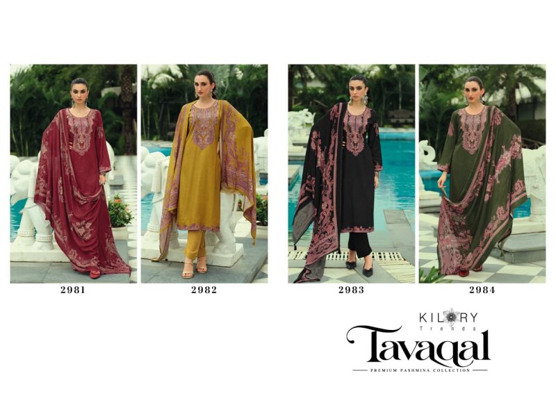 Tavaqal By Kilory Viscose Pashmina Salwar Kameez